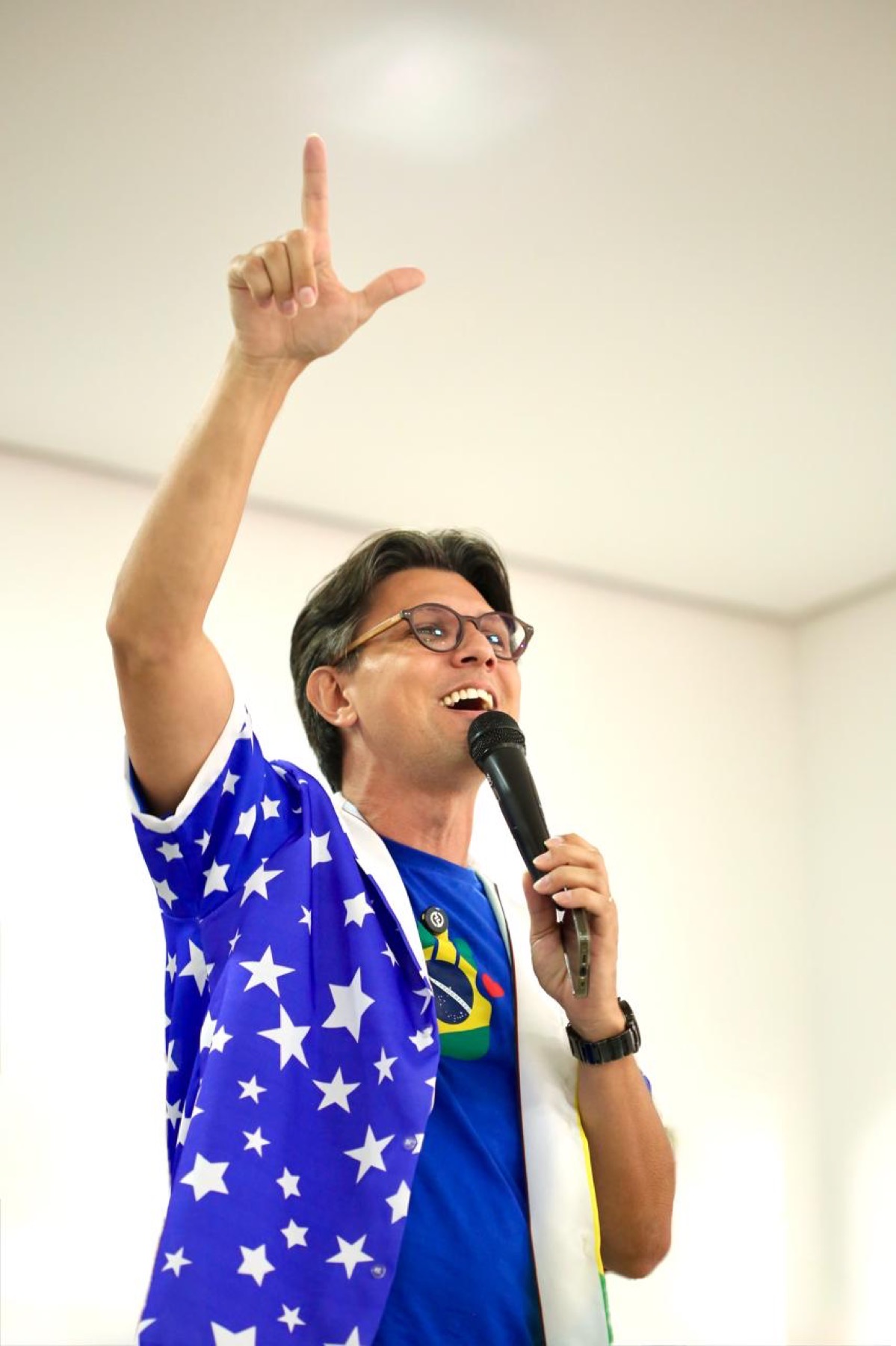 Julio Rodrigues em ação